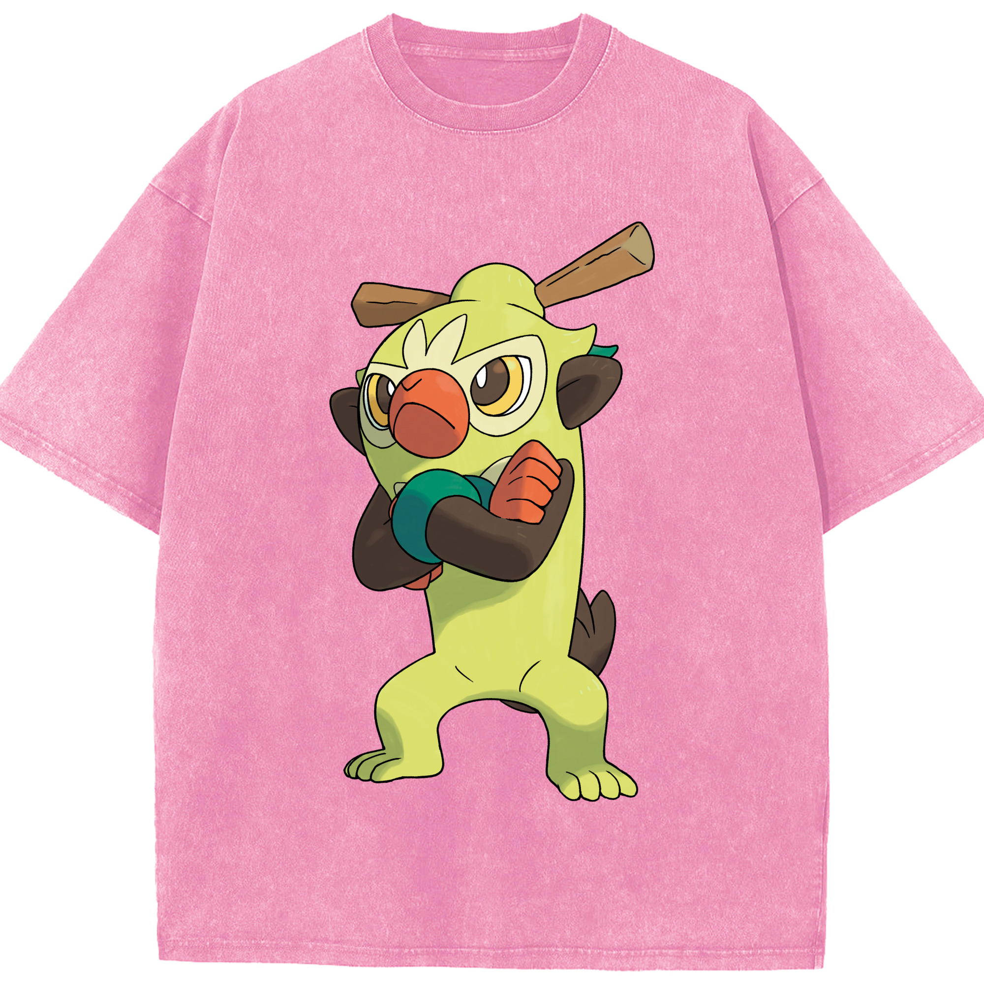 （画像用） ポケットモンスター Pokémon 綿100% ヴィンテージ風 半袖Tシャツ（フロントプリント）